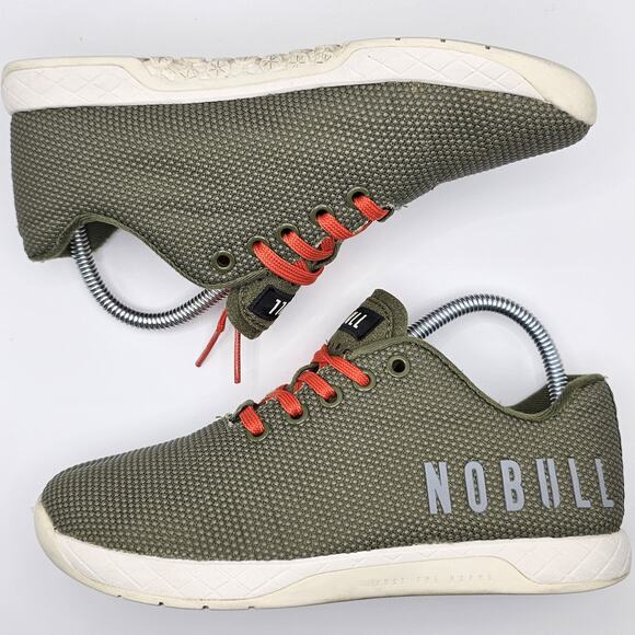 Nobull Project Superfabric Trainer Olive Green Womens 7 Shoes Sneakers - Picture 10 of 11